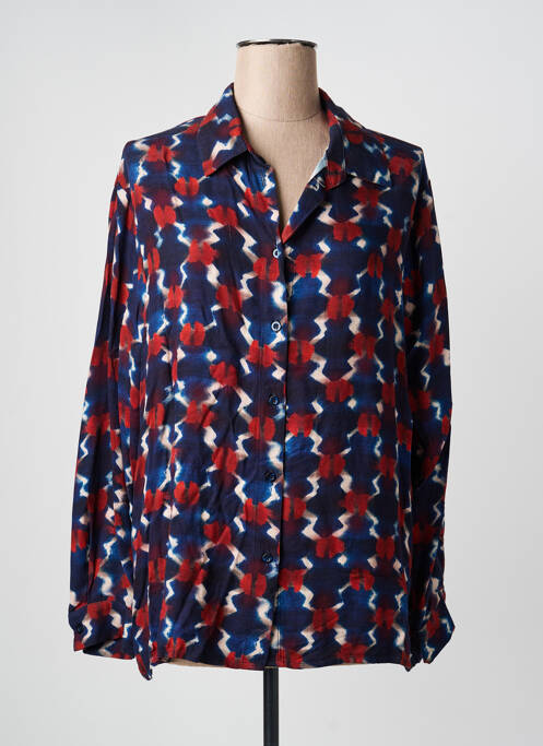 Cămașă croială dreaptă mâneci lungi albastru LA FEE MARABOUTEE femme