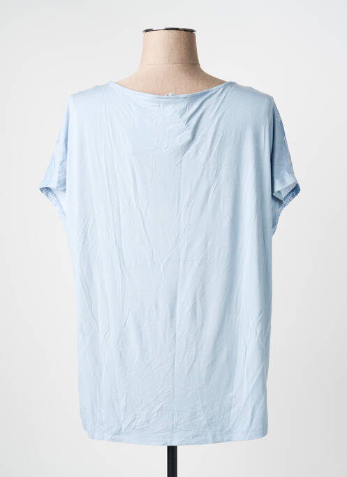 Tricou croială dreaptă mâneci scurte albastru S.OLIVER femme