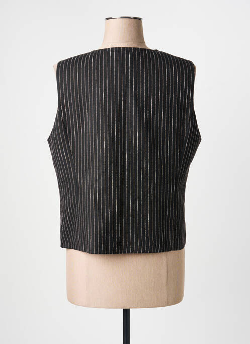 Vestă fără mâneci buzunare negru SIGNE NATURE femme