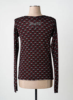 Top elasticitate mâneci lungi negru SOON femeie