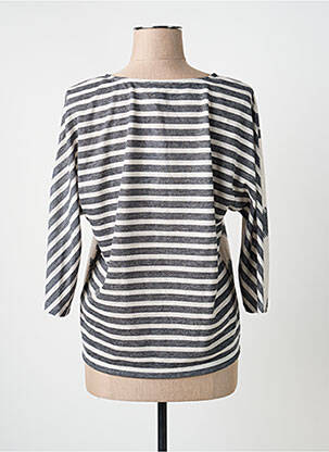 Top elasticitate mâneci lungi bej STREET ONE femeie