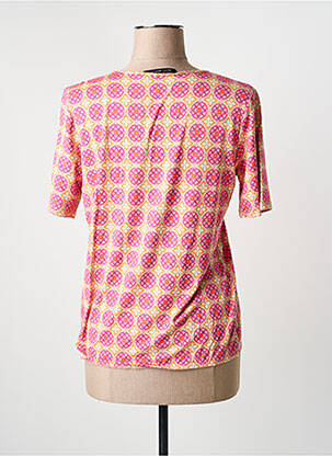 Tricou imprimeu fantezie mâneci scurte roz BETTY BARCLAY femeie