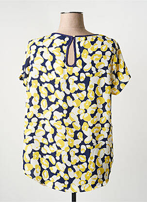 Tricou imprimeu fantezie mâneci scurte albastru CERISE BLUE femeie