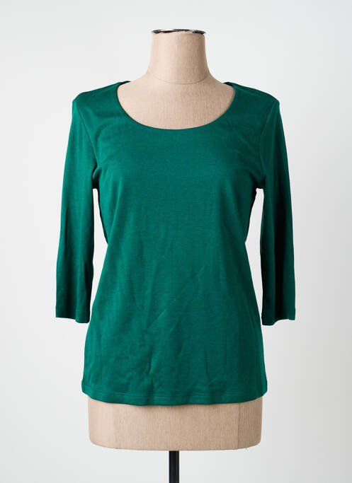 Tricou mâneci 3/4 mâneci 3/4 verde STREET ONE femme
