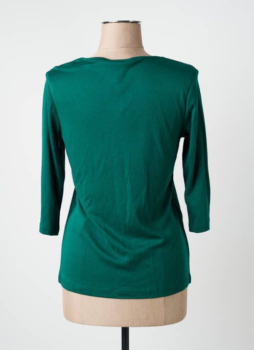 Tricou mâneci 3/4 mâneci 3/4 verde STREET ONE femme