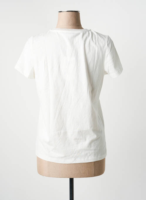Tricou imprimeu fantezie mâneci scurte bej GARCIA femme