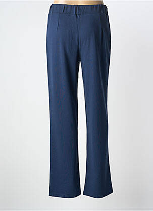 Pantalon drept elasticitate mărime normală albastru SIGNATURE femeie