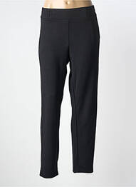 Pantalon drept elasticitate mărime normală negru DOLCEZZA femme
