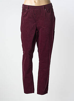 Pantalon drept elasticitate mărime normală violet CISO femeie