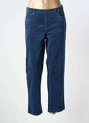 Pantalon drept elasticitate mărime normală albastru JENSEN femeie