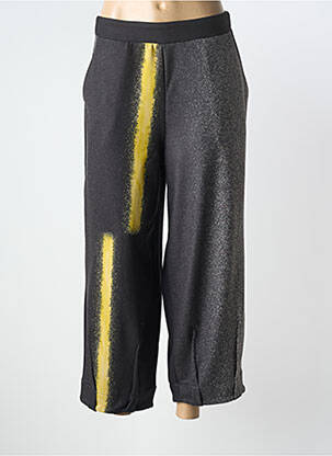 Pantalon larg buzunare mărime normală gri OZAI N KU femeie
