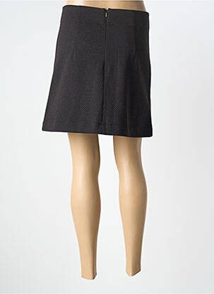Fustă scurtă croială dreaptă negru TRICOT CHIC femeie
