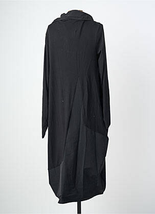 Rochie midi mâneci lungi mâneci lungi negru OZAI N KU femeie