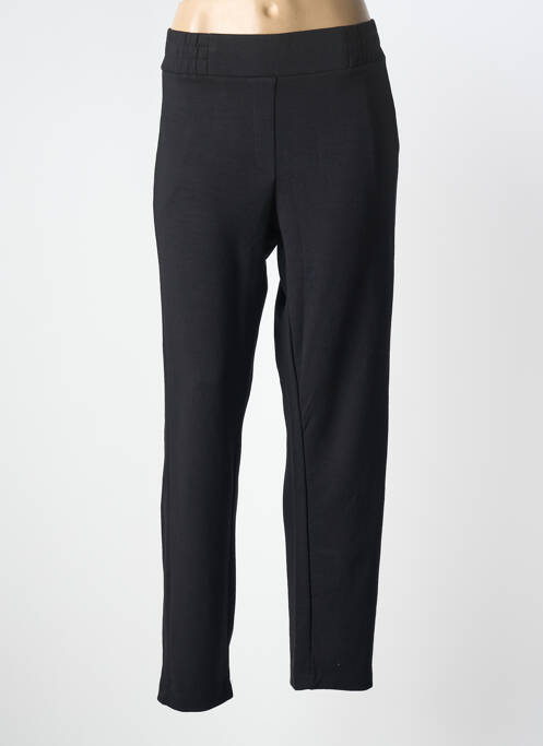 Pantalon drept elasticitate mărime normală negru DOLCEZZA femme