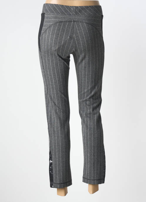 Pantalon 7/8 elasticitate mărime normală gri ELISA CAVALETTI femme