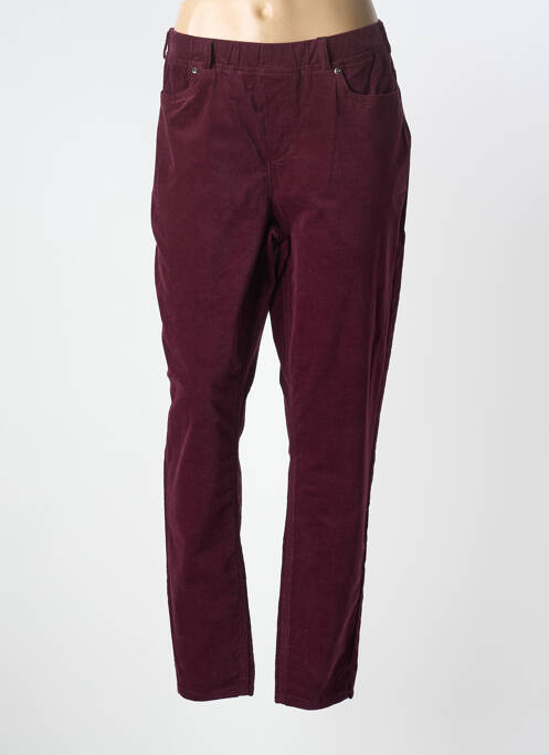 Pantalon drept elasticitate mărime normală violet CISO femme