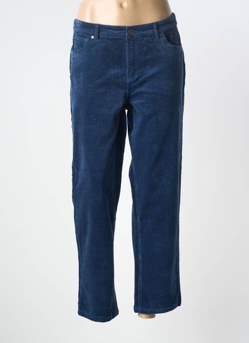 Pantalon drept elasticitate mărime normală albastru JENSEN femme