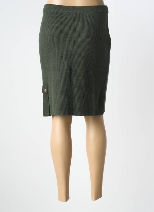 Fustă midi mărime normală verde K-DESIGN femme