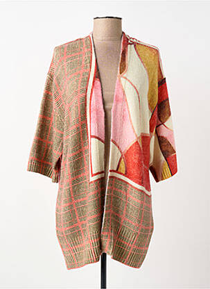 Vestă cu mâneci lungi mâneci 3/4 portocaliu JEICH'S femme