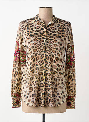 Cămașă croială cambrată mâneci lungi bej JEI'S BY LETIZIA DENARO femme