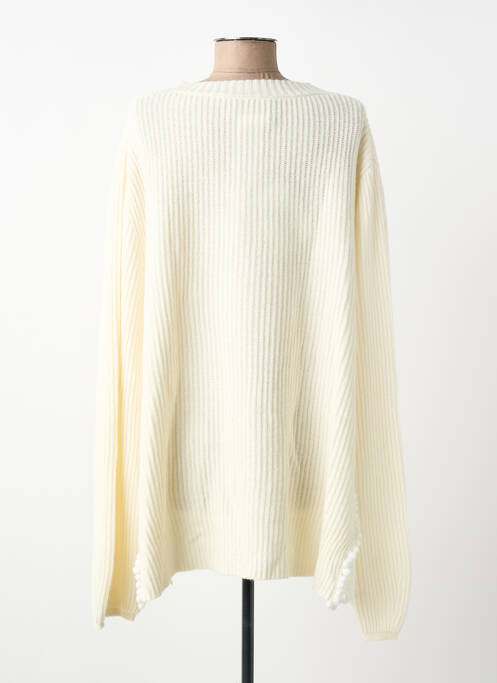 Pulover tunică elasticitate mâneci lungi bej ELISA CAVALETTI femme