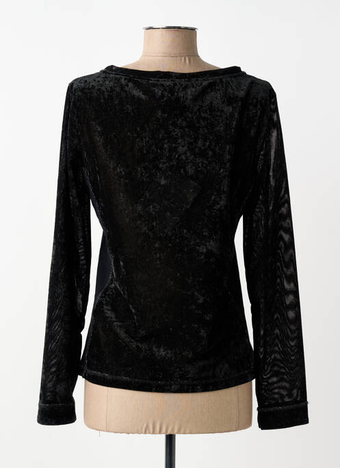 Top elasticitate mâneci lungi negru ELISA CAVALETTI femme