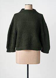 Pulover mâneci lungi mâneci lungi verde EVA KAYAN femme