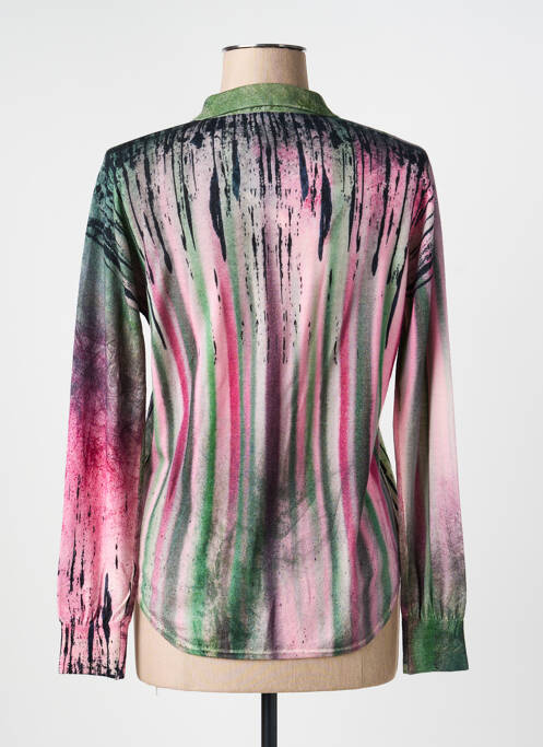 Vestă cu mâneci lungi croială cambrată verde JEI'S BY LETIZIA DENARO femme