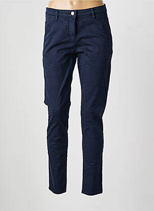 Pantalon slim buzunare albastru DELAHAYE femeie