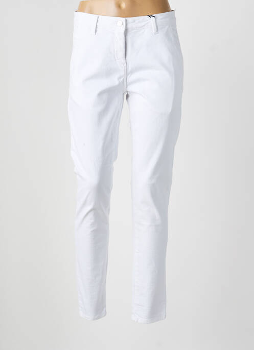 Pantalon slim buzunare alb DELAHAYE femme
