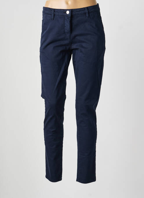 Pantalon slim buzunare albastru DELAHAYE femme