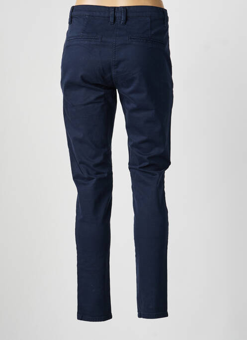 Pantalon slim buzunare albastru DELAHAYE femme