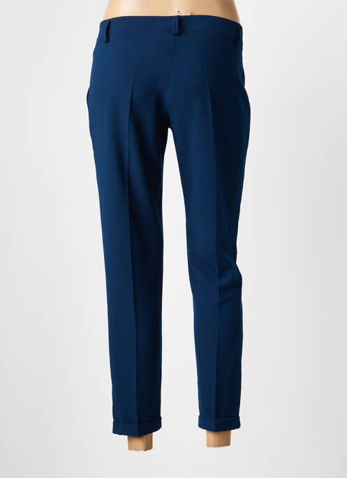 Pantalon 7/8 elasticitate mărime normală albastru PAKO LITTO femme