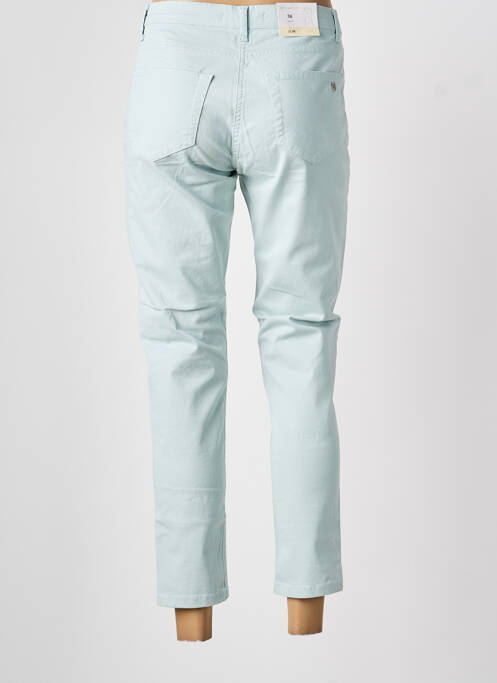 Pantalon 7/8 închidere cu fermoar sub clapetă cu nasturi albastru deschis BETTY BARCLAY femme