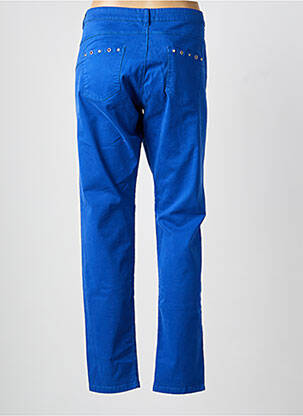 Pantalon slim elasticitate mărime normală albastru ONE STEP bărbat