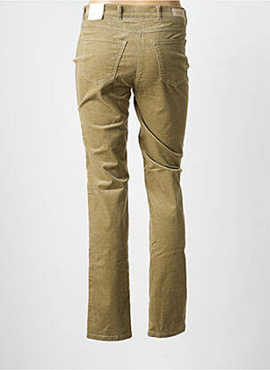 Pantalon slim elasticitate mărime normală verde TONI femeie