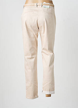 Pantalon chino țesătură poplin mărime normală bej BETTY BARCLAY femeie