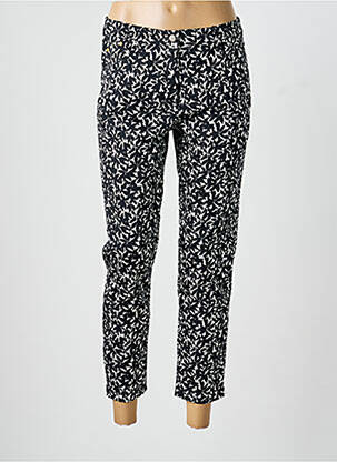 Pantalon 7/8 țesătură poplin negru BETTY BARCLAY femeie