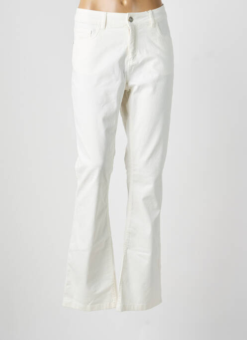 Blugi bootcut mărime normală mărime normală bej SIGNE NATURE femme