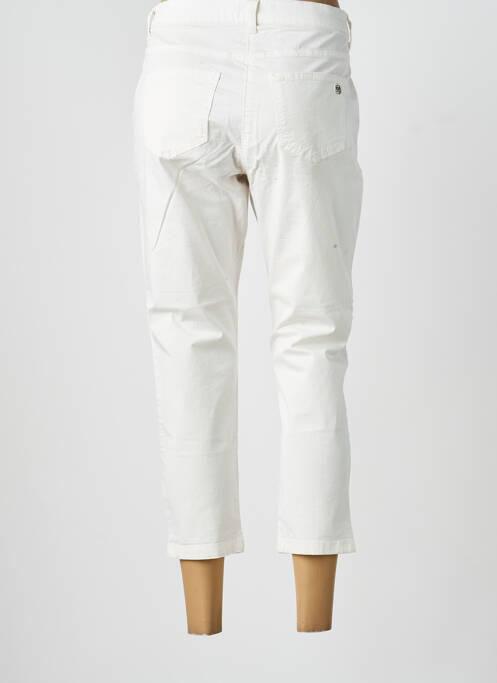 Pantalon 7/8 țesătură poplin mărime normală bej BETTY BARCLAY femme