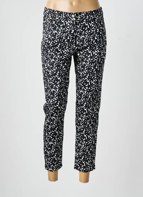 Pantalon 7/8 țesătură poplin negru BETTY BARCLAY femme