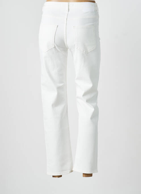 Blugi cu croială slim elasticitate mărime normală alb LA FEE MARABOUTEE femme