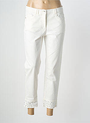 Pantalon 7/8 elasticitate mărime normală alb BETTY BARCLAY femeie