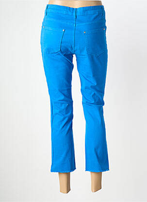 Pantalon 7/8 elasticitate mărime normală albastru SIGNE NATURE femeie
