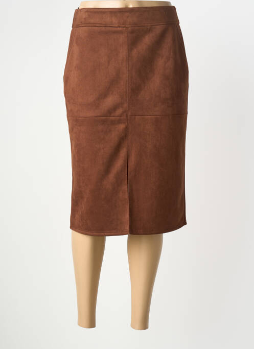Fustă midi elasticitate maro BETTY BARCLAY femme