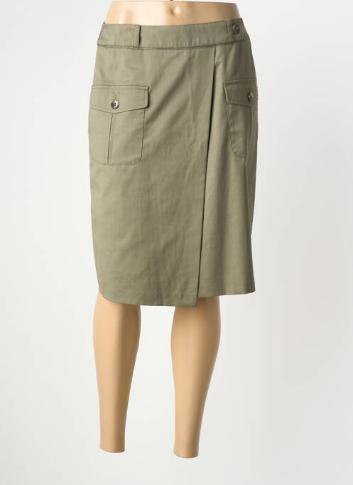 Fustă midi elasticitate verde BETTY BARCLAY femme
