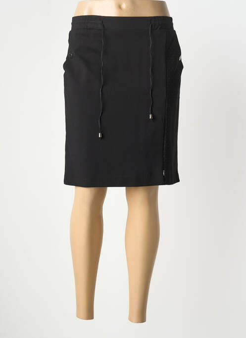 Fustă midi elasticitate negru VOODOO femme