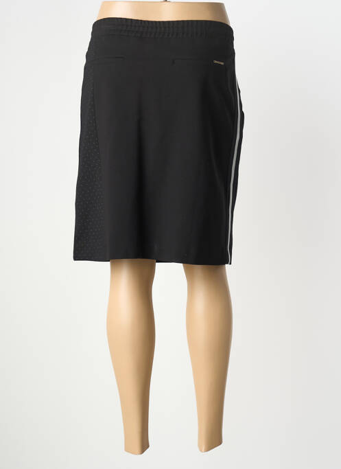 Fustă midi elasticitate negru VOODOO femme