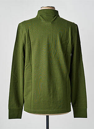 Polo mâneci lungi mâneci lungi verde GANT bărbat