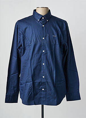 Cămașă cu mâneci lungi croială dreaptă albastru GANT homme